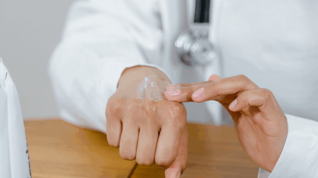 Person with Eczema